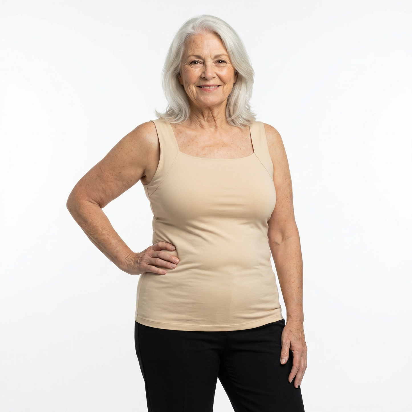 Débardeur avec soutien-gorge intégré « Confort intégré » Luvea